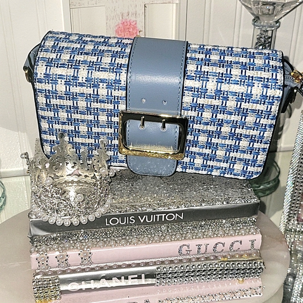 EUC vegan leather bag